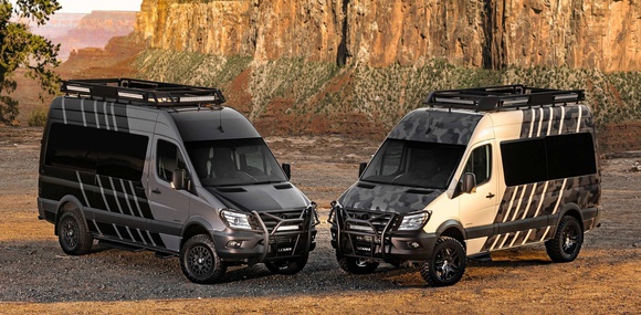 Фургон Mercedes-Benz Sprinter превратили во внедорожный кемпер