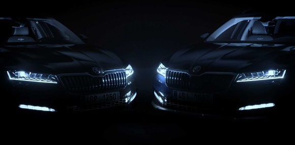 Вседорожную версию Škoda Superb показали на видео