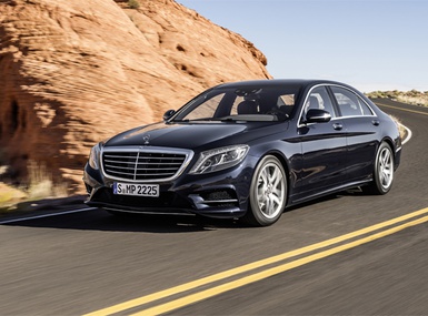 Новый S-Class — подвеска с глазами