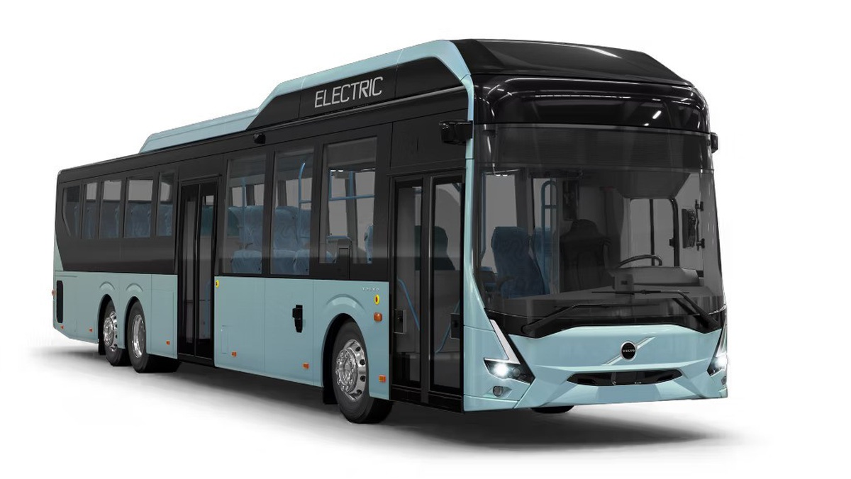 Der Volvo 8900 Electric Intercity Bus wird in zwei Aufbaul?ngen erh ...