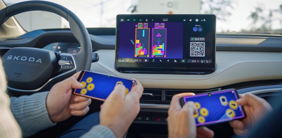 Škoda додала ігри в моделі Enyaq і Elroq