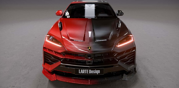 Larte Design LARGENDA: 18 Dry-Carbon-Teile für den Lamborghini Urus SE Hybrid