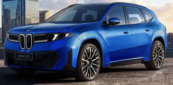 BMW iX3 для Китая: когда безопасность важнее "стильных" дверных ручек