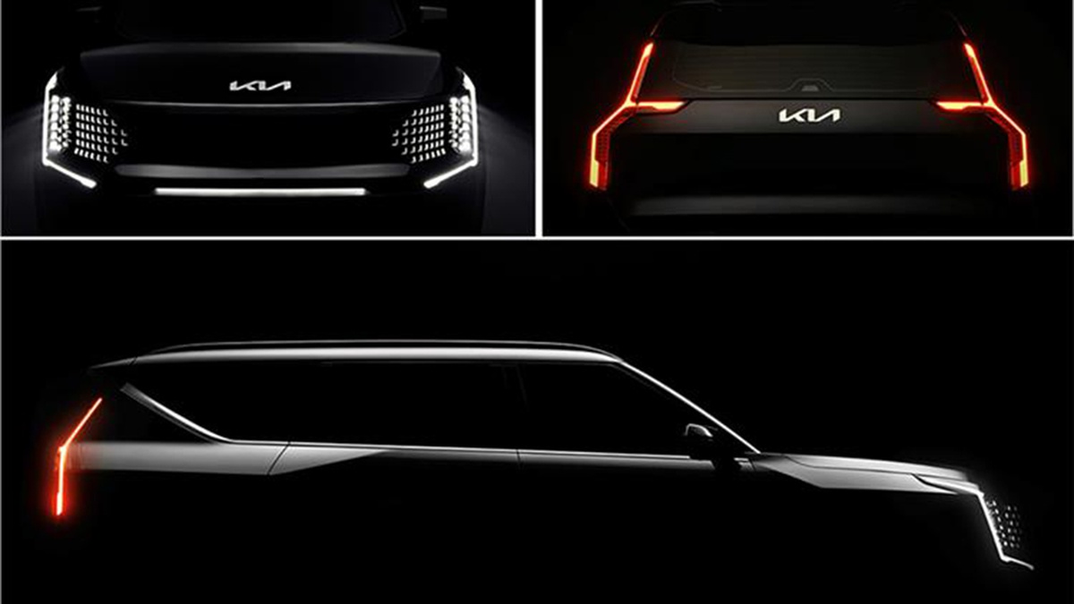 Kia Unveils Teaser Videos Of Upcoming All-electric SUV EV9 Ahead Of ...