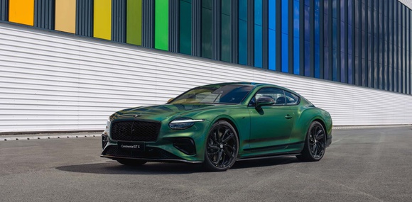 Bentley показала Continental GT із особливою фарбою