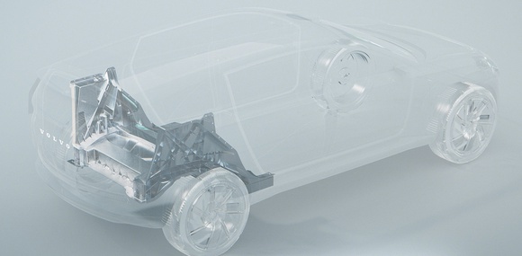 Новый Volvo EX60 будет производиться с использованием инновационного процесса "мегалитья"