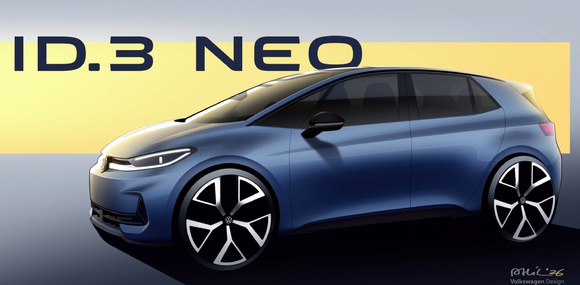 Volkswagen анонсував електромобіль ID.3 Neo