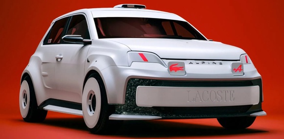 Alpine перетворила електричний хот-хетч на ралійний автомобіль із гігантським крокодилом