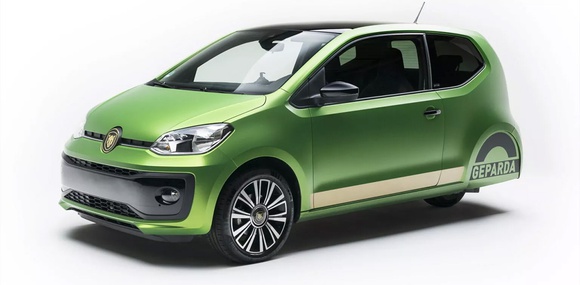 Geparda modifies VW Up! for 16-year-old drivers