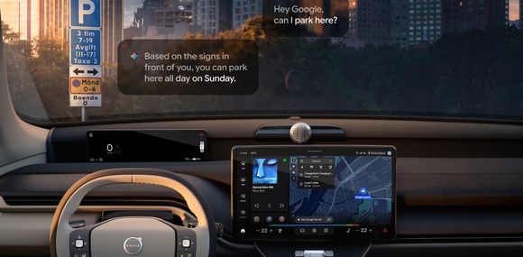 Volvo EX60 отримав Google Gemini: камера автомобіля тепер «розуміє» світ навколо