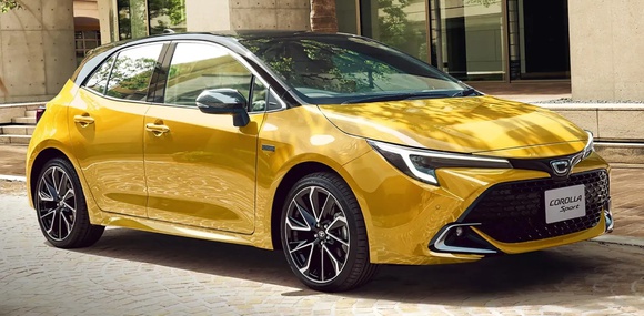 Toyota випустила ювілейну Corolla Sport із незвичним кольором кузова