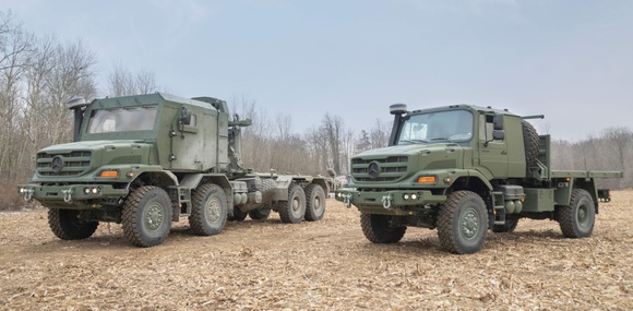 Deutschland hat mehr als 1000 Mercedes-Benz Zetros-Lkw für die Ukraine bestellt, — FAZ