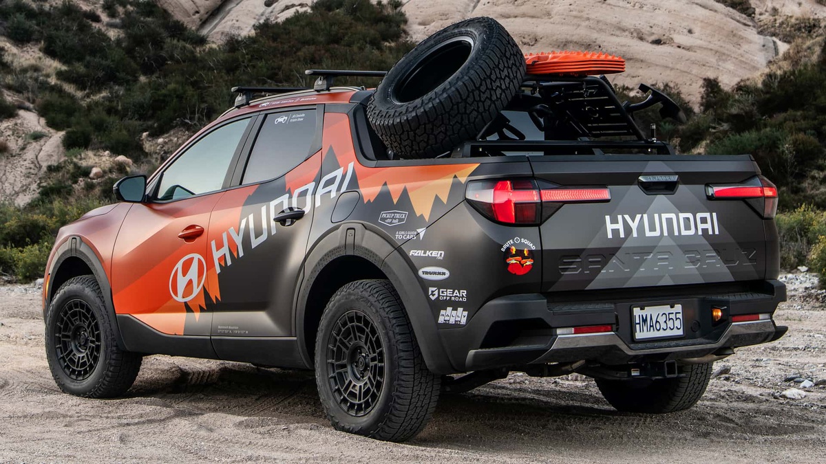 Hyundai Santa Cruz Gets Minimal Off Road Mods For Rebelle Rally