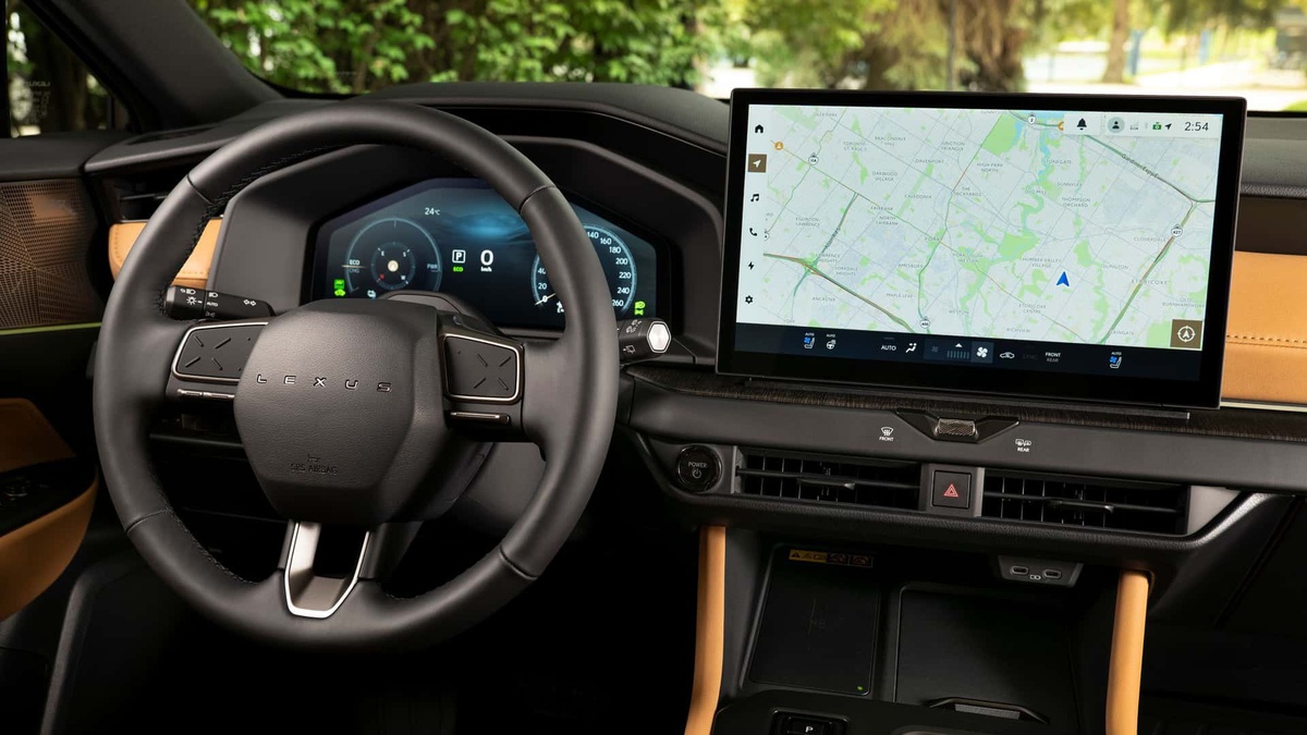 Digitaal dashboard en 14-inch infotainmentscherm