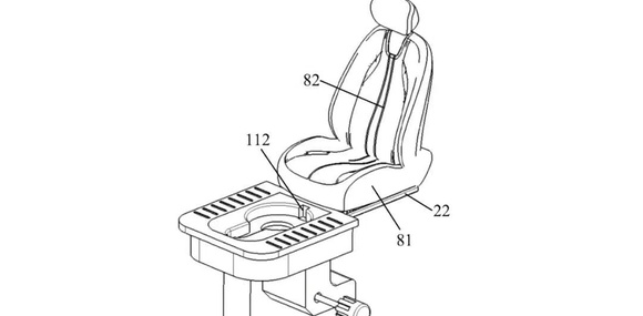 Seres erhält Patent für integrierte Fahrzeugtoilette