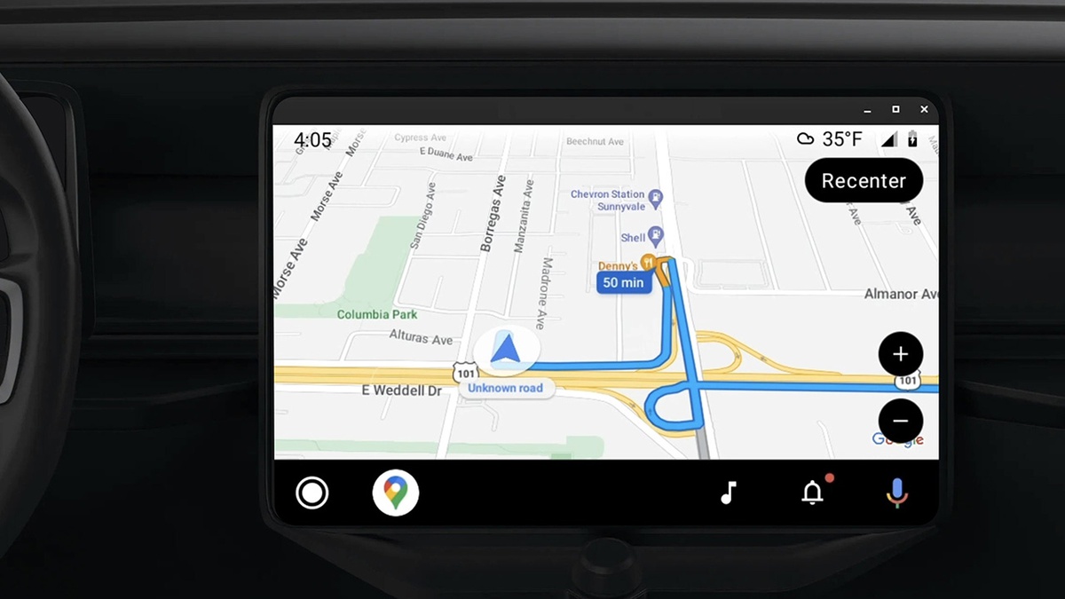 Google Maps on Android Auto now features Waze user reports on route ...