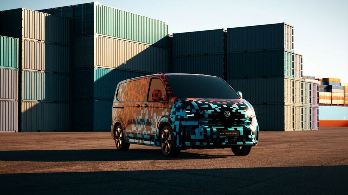 VW reveals details of new Transporter ahead of its September debut