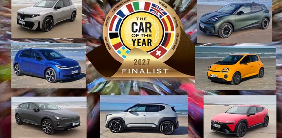 До фіналу європейського конкурсу Car of the Year 2027 вийшли лише електромобілі