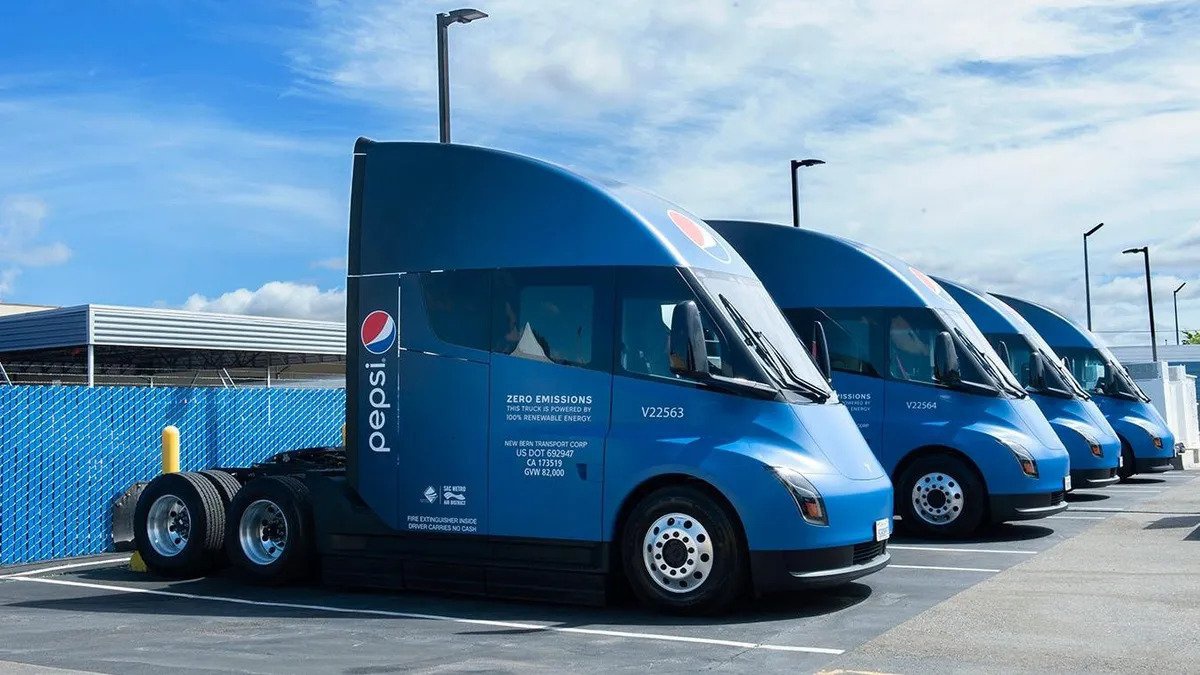 Pepsico Salue Les Performances Du Tesla Semi Dans Les Op Rations