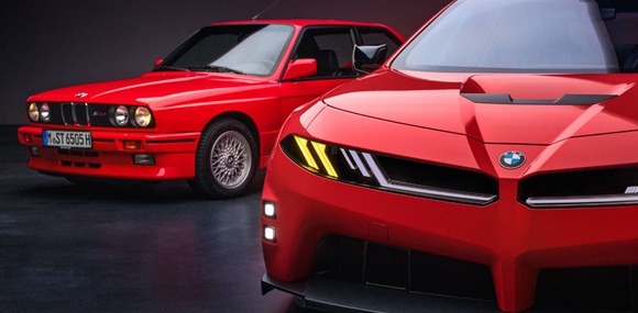 Електричний BMW M3 у вигляді концепту став поруч з E30 і натякає на майбутнє M-серії