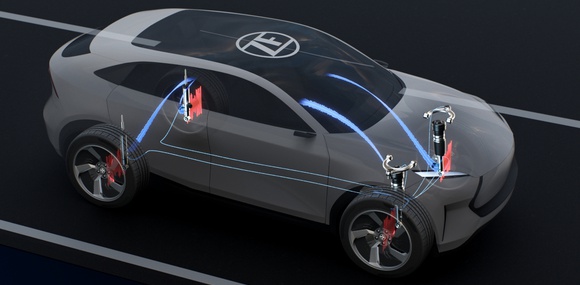 ZF's new technology reduces wheel noise inside the car
