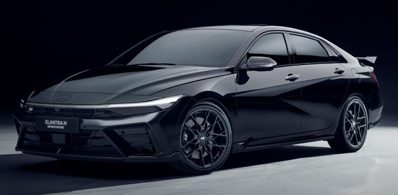 Нова спеціальна версія: Hyundai представила Elantra N Monochrome