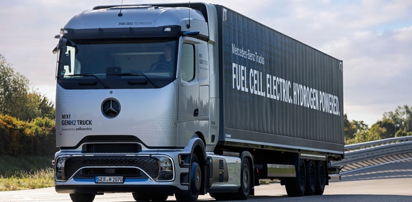 Daimler Truck показала водневу вантажівку NextGenH2 із запасом ходу 1000+ км