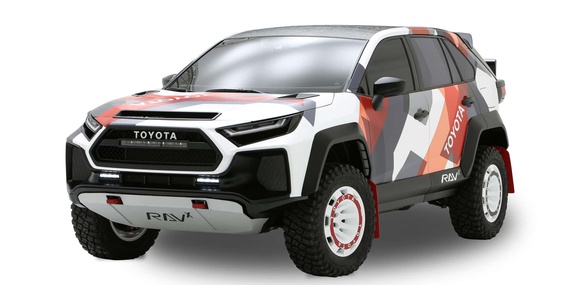 Toyota RAV-X Concept демонструє кросовер RAV4 у ролі автомобіля для ралі-рейдів