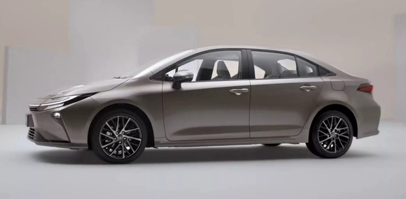 Toyota has unveiled refreshed versions of the Corolla sedan in China