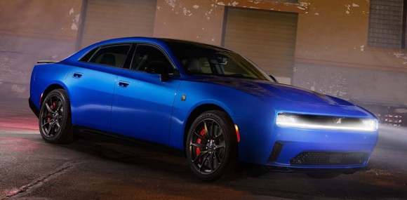 The world's only production four-door muscle car: Dodge unveils the new Charger Daytona in saloon form
