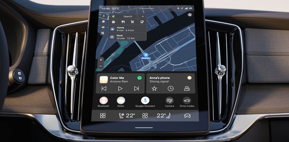 Miljoenen Volvo's krijgen een nieuwe generatie gebruikerservaring in hun infotainmentsystemen