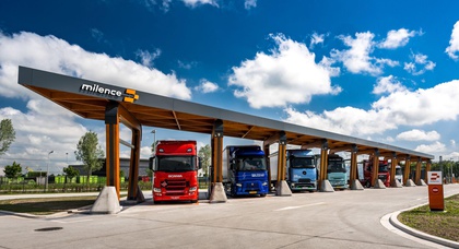 Tot 1.500 kW: Milence opent vijfde Belgische trucklaadhub in Temse