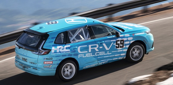 Водневий Honda CR-V e:FCEV вперше візьме участь у змаганнях Pikes Peak Hill Climb