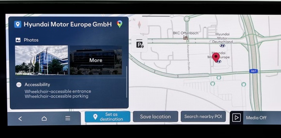 Hyundai покращила оновлення штатної навігації своїх моделей