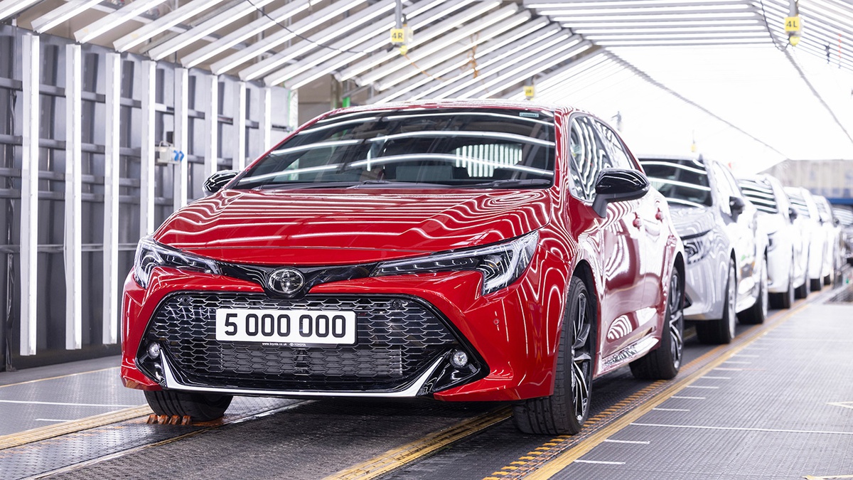 Toyota’s five millionth car built in the UK – Autoua.net
