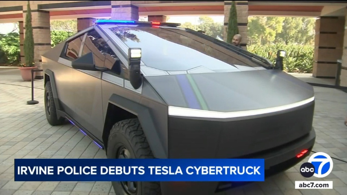 Kaliforniens erster Polizei-Tesla-Cybertruck auf der Straße – Autoua.net