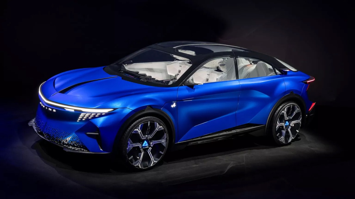 Alpine A390_β previews electric 