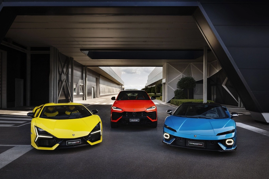 Lamborghini-modellen, onderdeel van Volkswagen Group