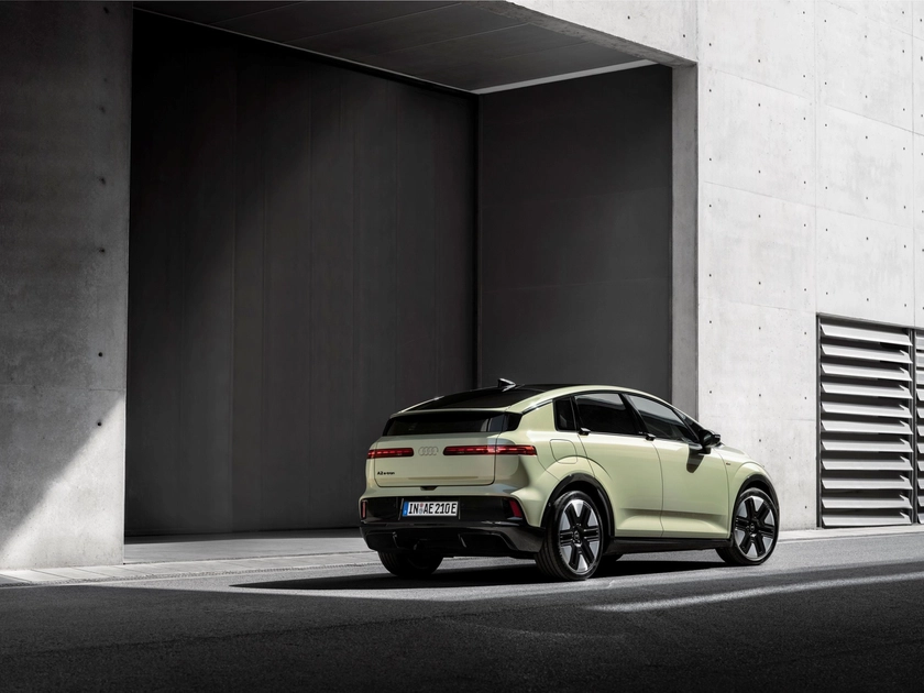 Audi A2 e-tron, achteraanzicht
