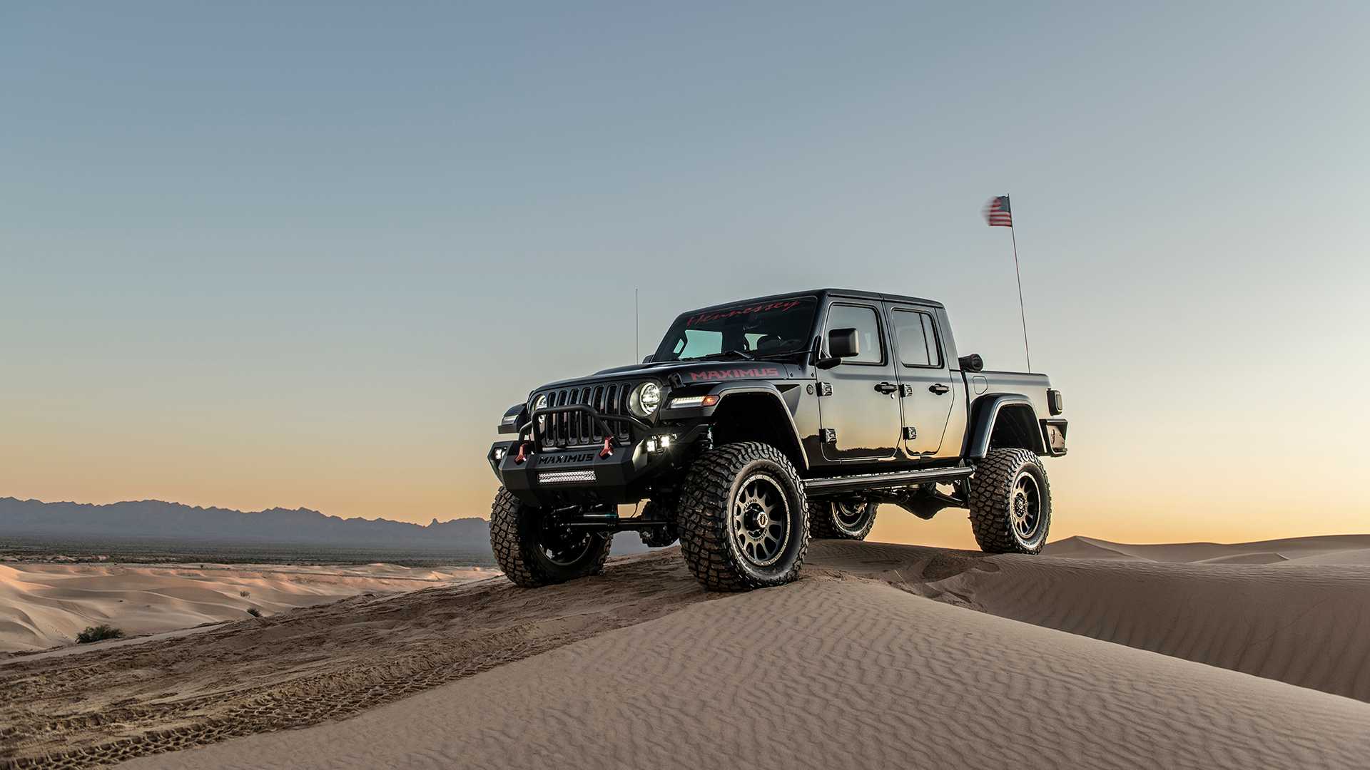 Видео:1000-сильный Jeep Gladiator промчался по пустыне