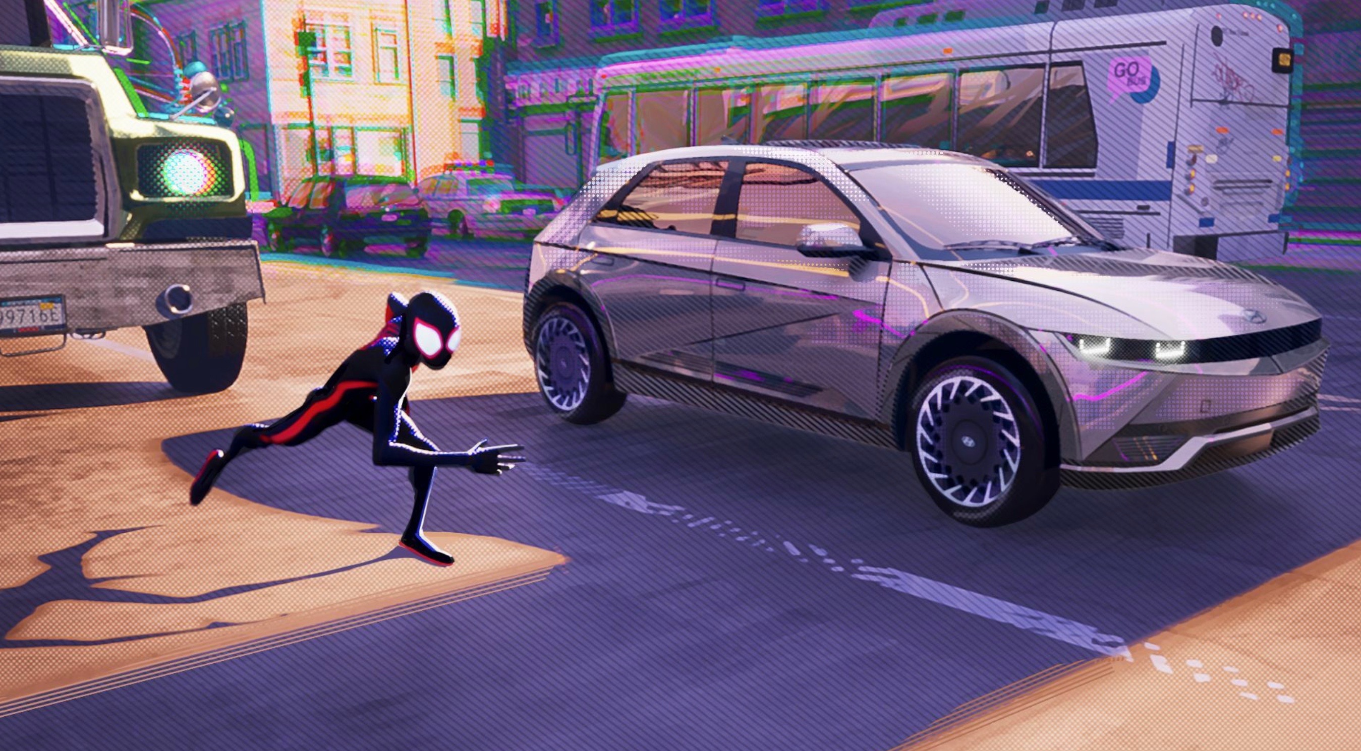 Hyundai Models Take Center Stage in Spider-Man: Across the Spider-Verse –  Autoua.net