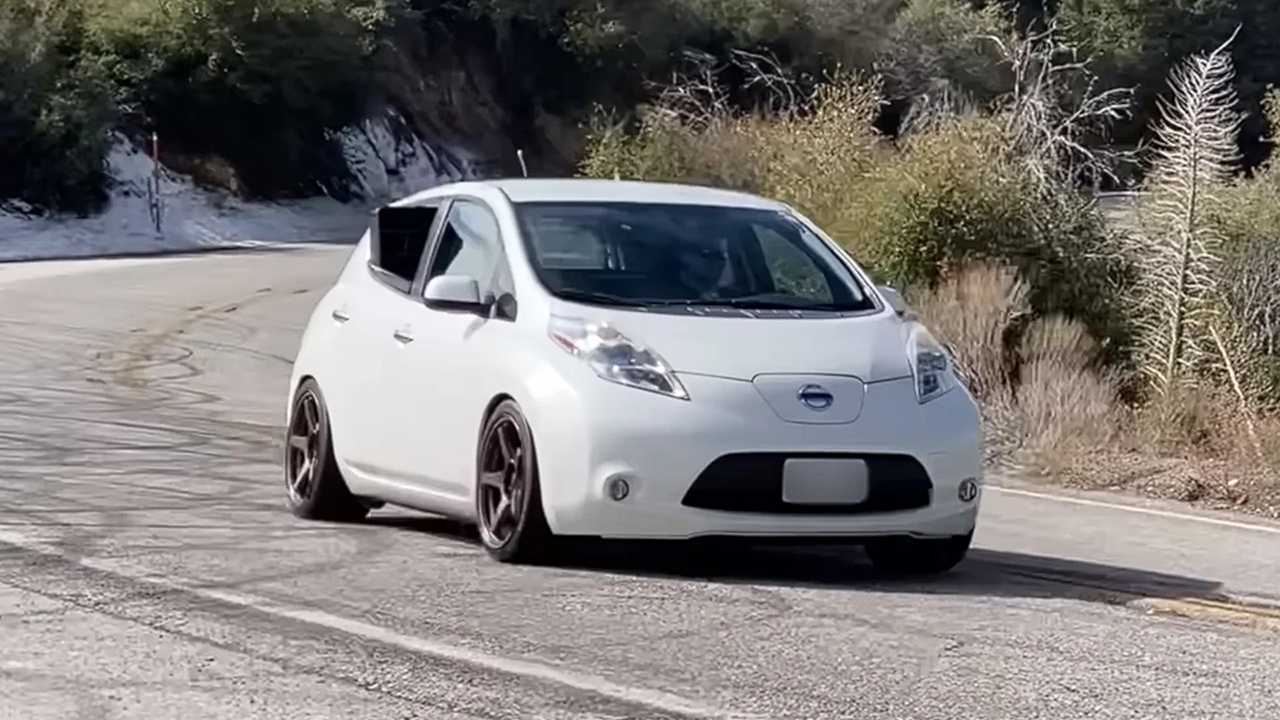 nissan leaf convert to hybrid