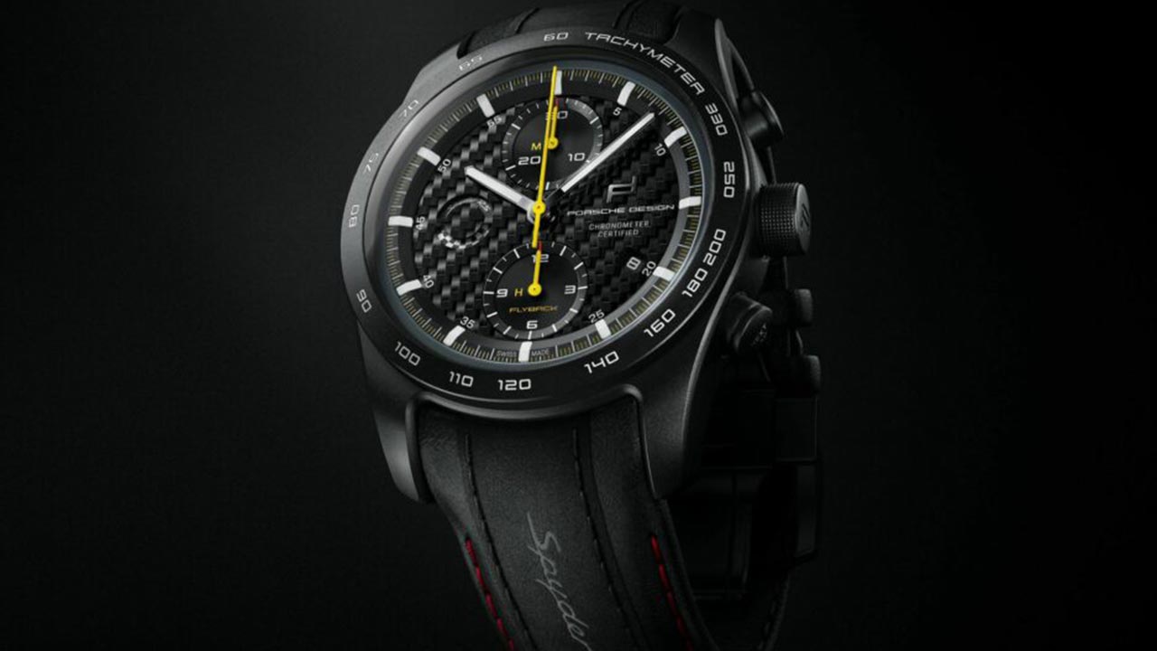 Porsche Design makes $8,000 chronograph exclusive to 718 Spyder RS