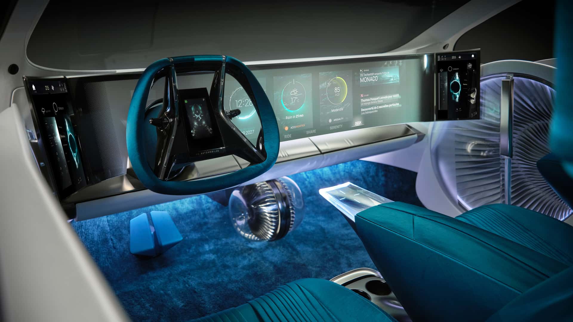 DS Automobiles gibt einen Ausblick auf die Innenausstattung der Zukunft:  Autohersteller setzen auf bequeme Kabinen – Autoua.net