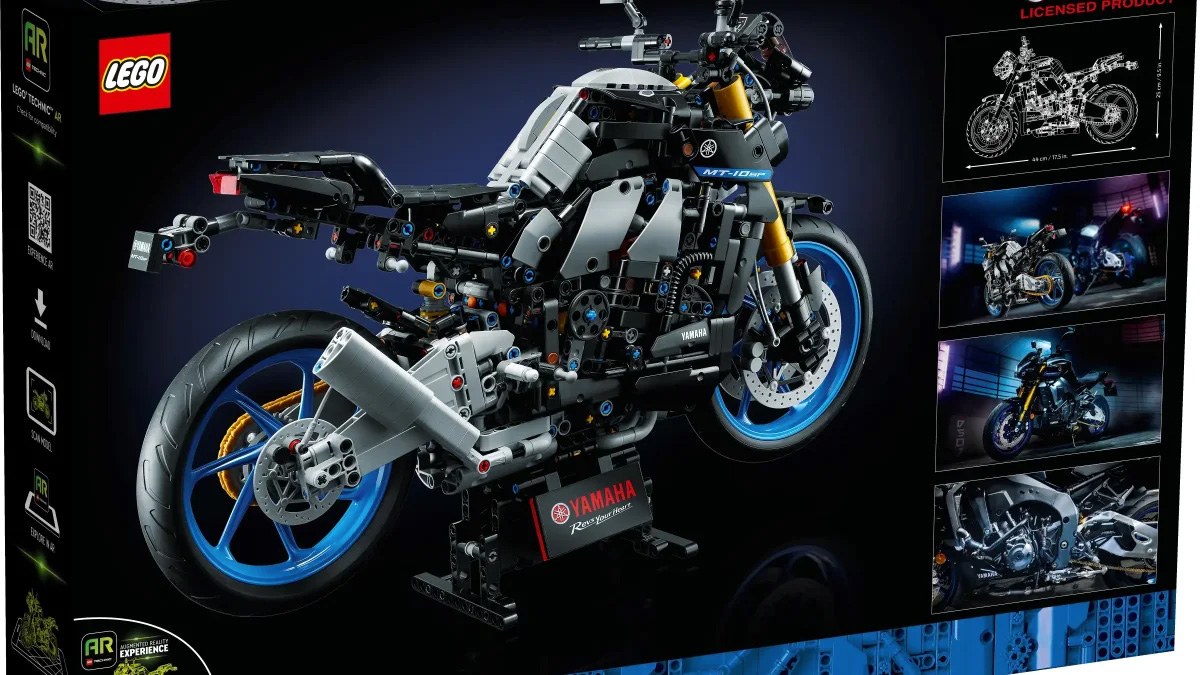 Yamaha MT-10 SP recreated with 1,478-piece Lego kit – Autoua.net