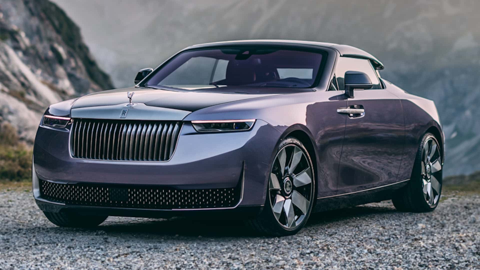 Rolls Royce Amethyst Droptail debuts as the only car with an